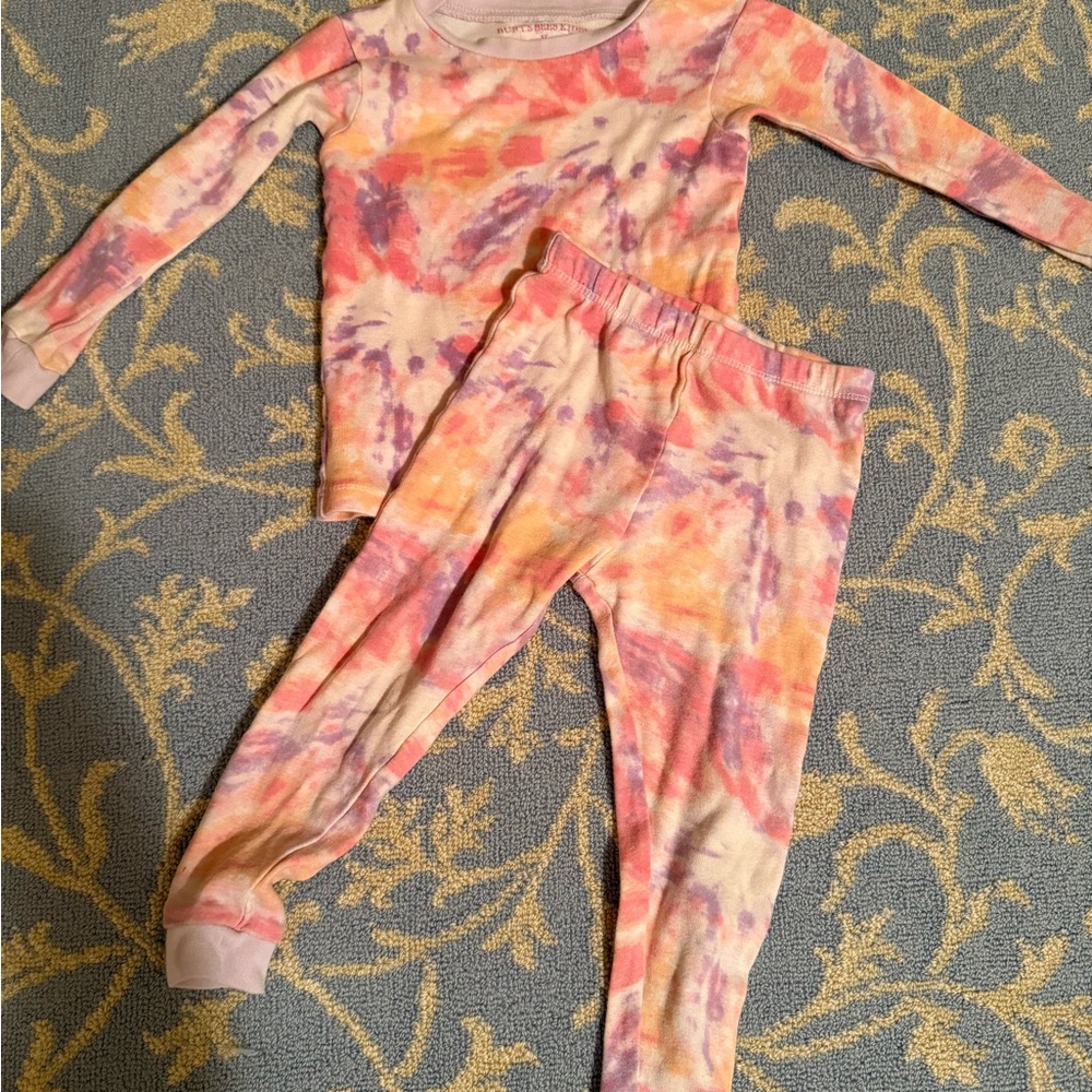 Colorful Tie-Dye Kids Pajamas